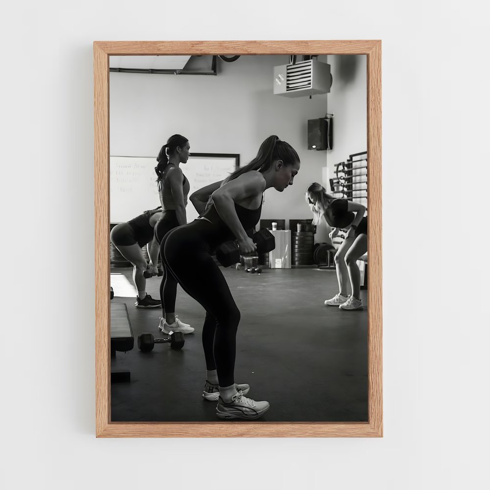 Poster Squat Queens – affiche Compétitions de gymnastique (vue 4)